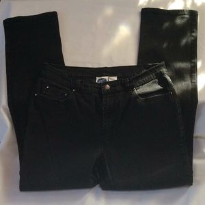💥 Diane Gilman - Black Straight Leg Jeans -Size 6